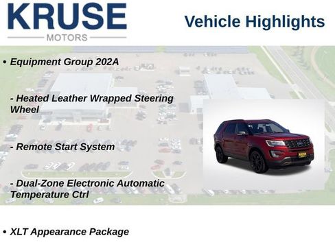 Used 2017 Ford Explorer XLT w/ Equipment Group 202A AWD/4WD image 9