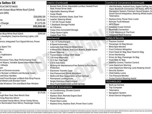 Used 2024 Kia Seltos SX image 6