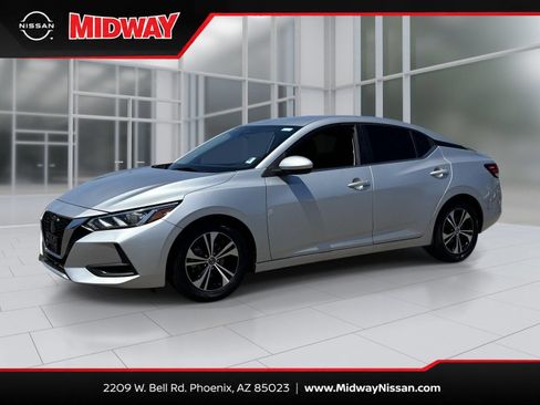 Used 2021 Nissan Sentra SV FWD image 1