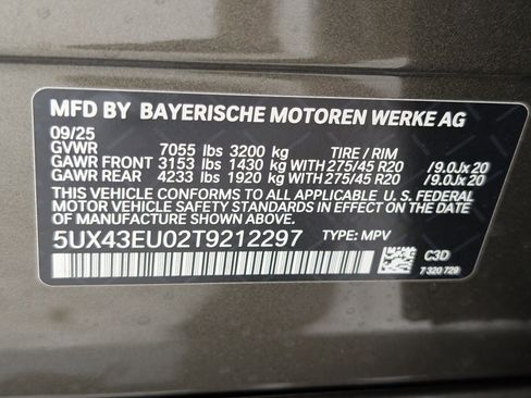 New 2026 BMW X5 xDrive50e w/ M Sport Package image 23