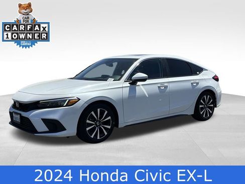Certified 2024 Honda Civic EX-L image 1