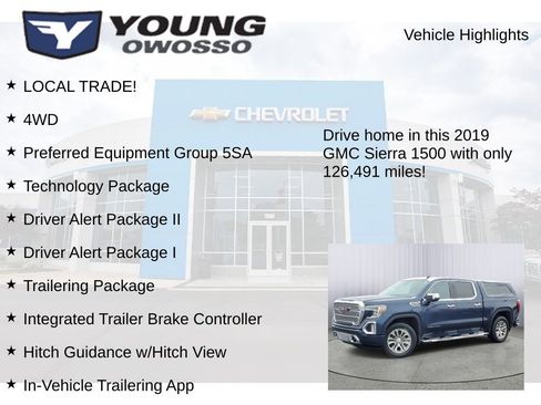 Used 2019 GMC Sierra 1500 Denali w/ Technology Package image 8