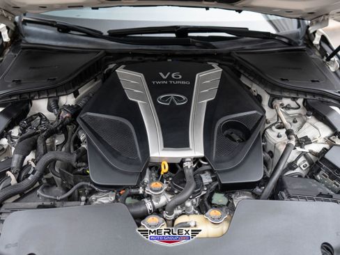 Used 2018 INFINITI Q50 Red Sport 400 w/ Sensory Package (Sport) image 49