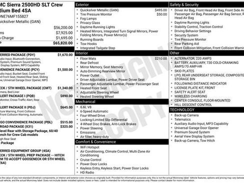 Used 2021 GMC Sierra 2500 SLT w/ SLT Preferred Package image 35