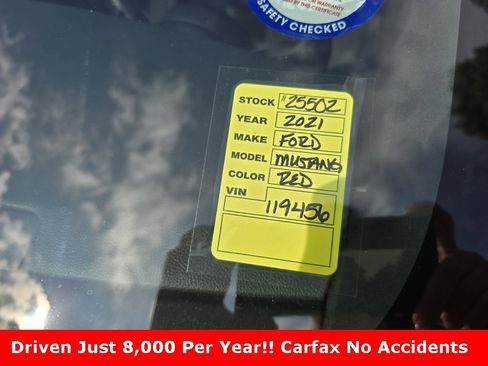 Used 2021 Ford Mustang Coupe w/ Equipment Group 101A image 25