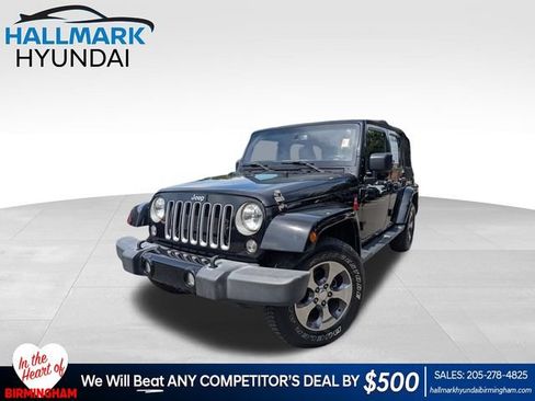 Used 2016 Jeep Wrangler Unlimited Sahara w/ Connectivity Group AWD/4WD image 1