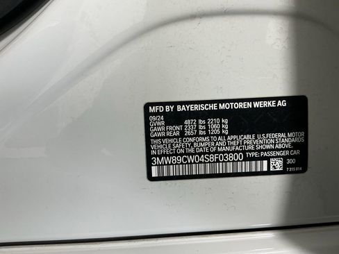 Certified 2025 BMW 330i xDrive Sedan w/ M Sport Package AWD/4WD image 33