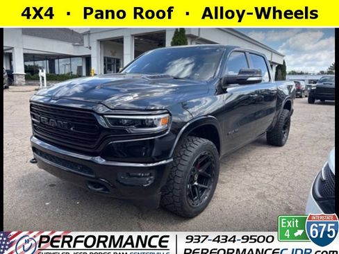 Used 2020 RAM 1500 Limited w/ Black Appearance Package AWD/4WD image 1