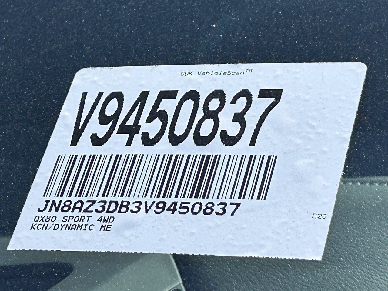 New 2027 INFINITI QX80 Sensory w/ Sport Exterior Package AWD/4WD image 36