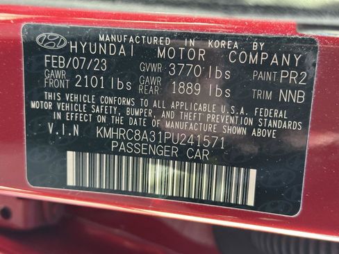 Certified 2023 Hyundai Venue SEL w/ Cargo Package image 15