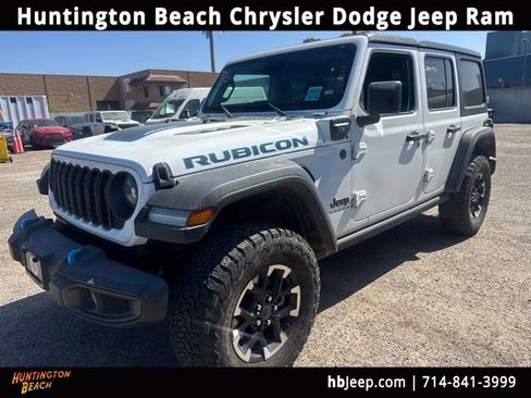 Used 2024 Jeep Wrangler Unlimited Rubicon 4xe AWD/4WD image 1