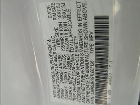 New 2026 Honda CR-V EX-L image 21