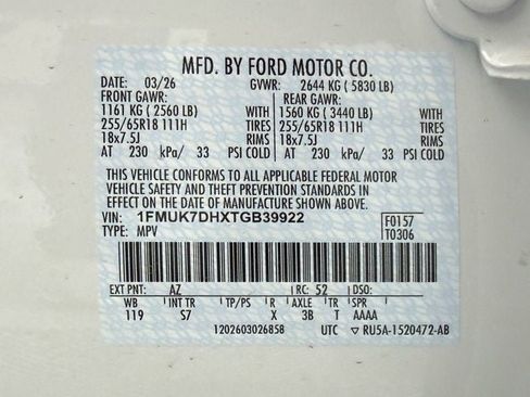 New 2026 Ford Explorer Active w/ Active Comfort Package image 16