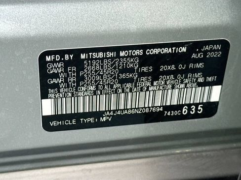 Used 2022 Mitsubishi Outlander SE AWD/4WD image 38