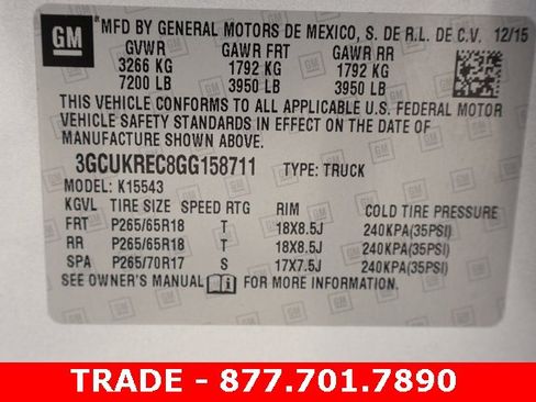 Used 2016 Chevrolet Silverado 1500 LT w/ All Star Edition image 26