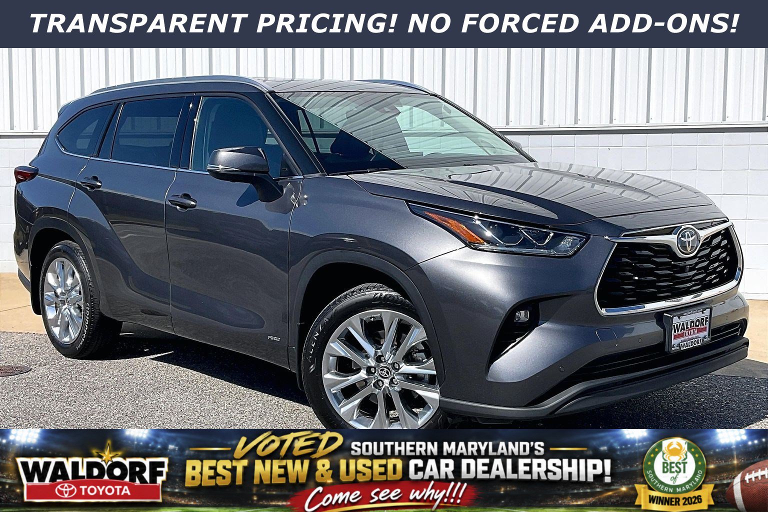 Used 2023 Toyota Highlander Limited AWD/4WD image 1