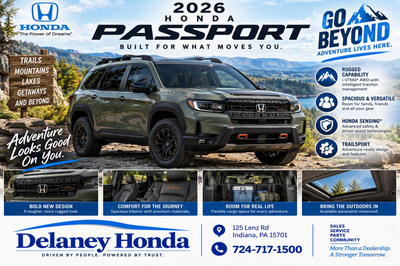 New 2026 Honda Passport TrailSport Elite image 2
