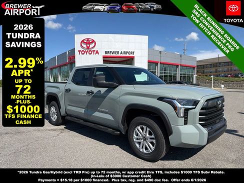 New 2026 Toyota Tundra SR5 AWD/4WD image 1