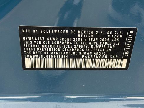 New 2026 Volkswagen Jetta Sport image 16