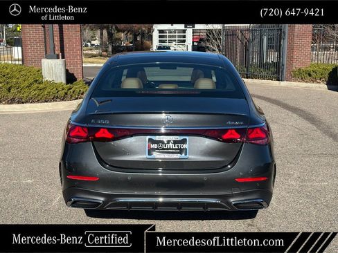 Certified 2025 Mercedes-Benz E 350 4MATIC Sedan image 5