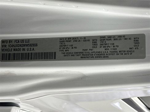 Used 2021 Jeep Wrangler Unlimited Sport image 31