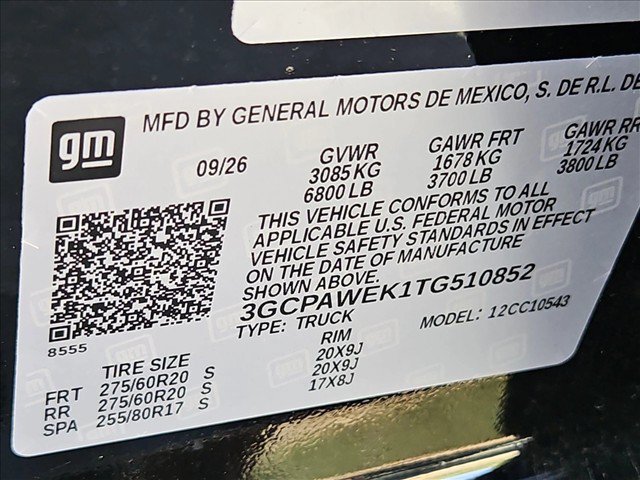 New 2026 Chevrolet Silverado 1500 RST w/ RST Select Package RWD image 17