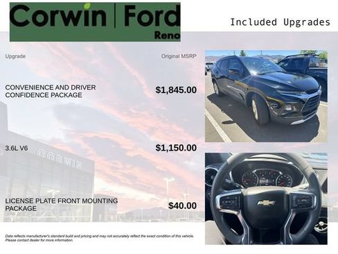 Used 2021 Chevrolet Blazer LT AWD/4WD image 3