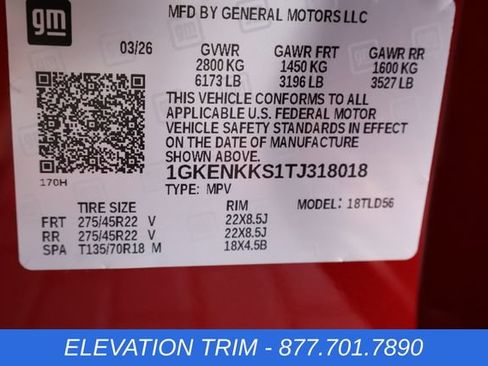 New 2026 GMC Acadia Elevation w/ Black Edition FWD image 29