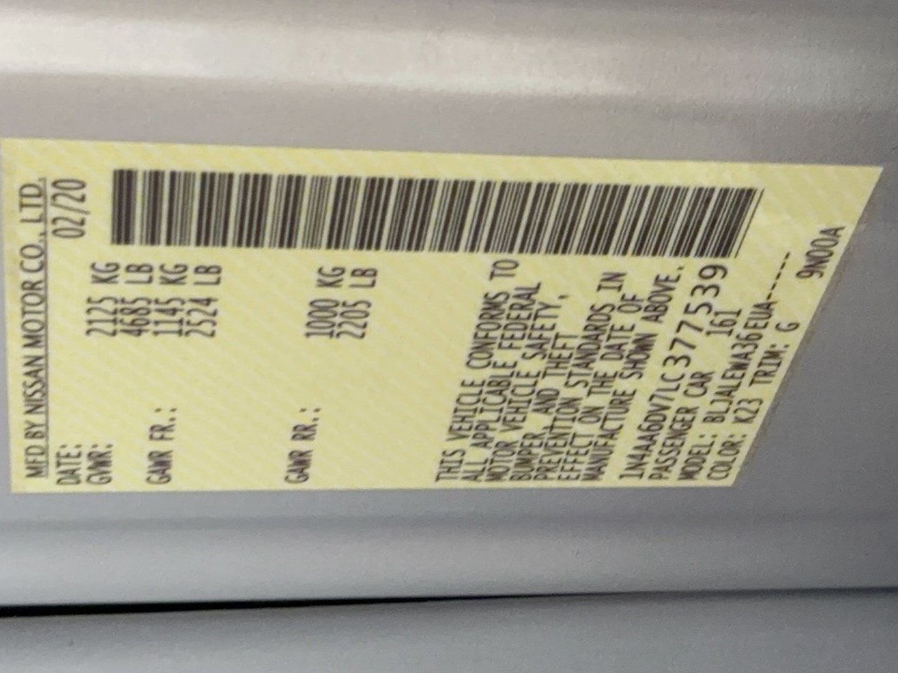 Used 2020 Nissan Maxima 3.5 SL w/ Floor Mat Group FWD image 31