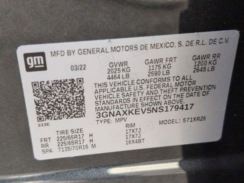 Certified 2022 Chevrolet Equinox LT image 32