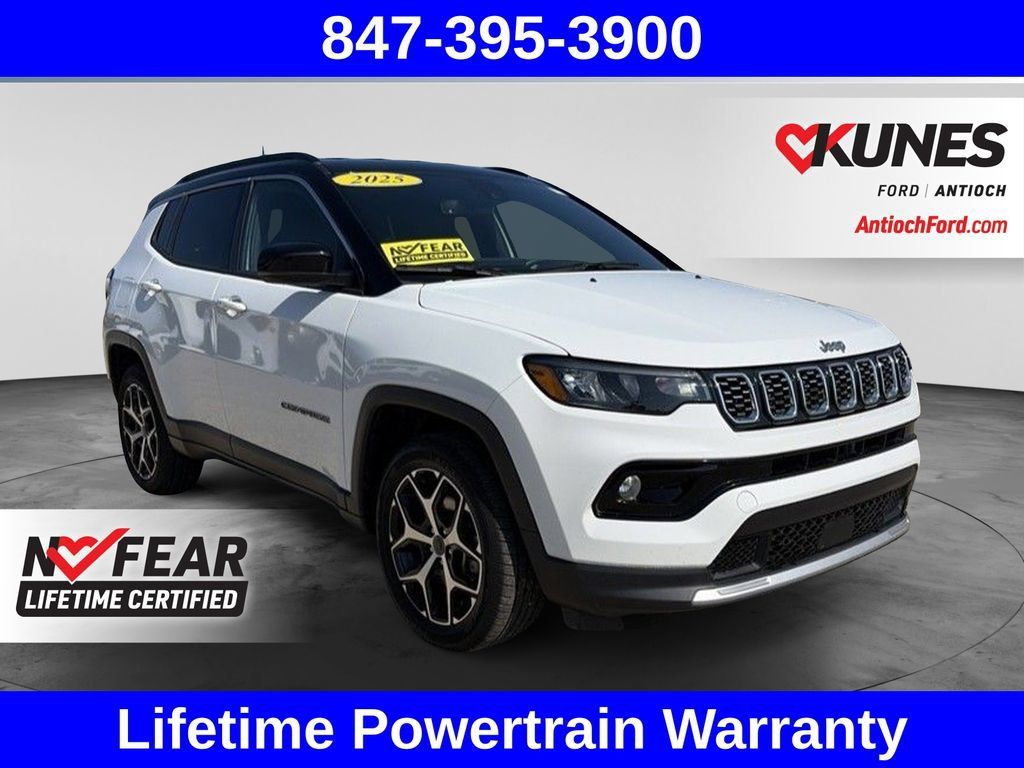 Used 2025 Jeep Compass Limited AWD/4WD image 1