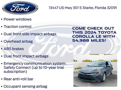 Used 2024 Toyota Corolla LE FWD image 22