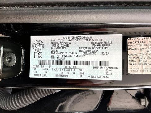 Used 2024 Ford F150 King Ranch w/ FX4 Off-Road Package AWD/4WD image 20