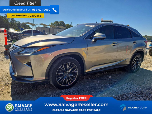 Used 2017 Lexus RX 350 F Sport AWD/4WD image 1
