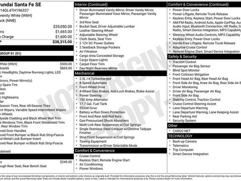 Used 2026 Hyundai Santa Fe SE FWD image 7