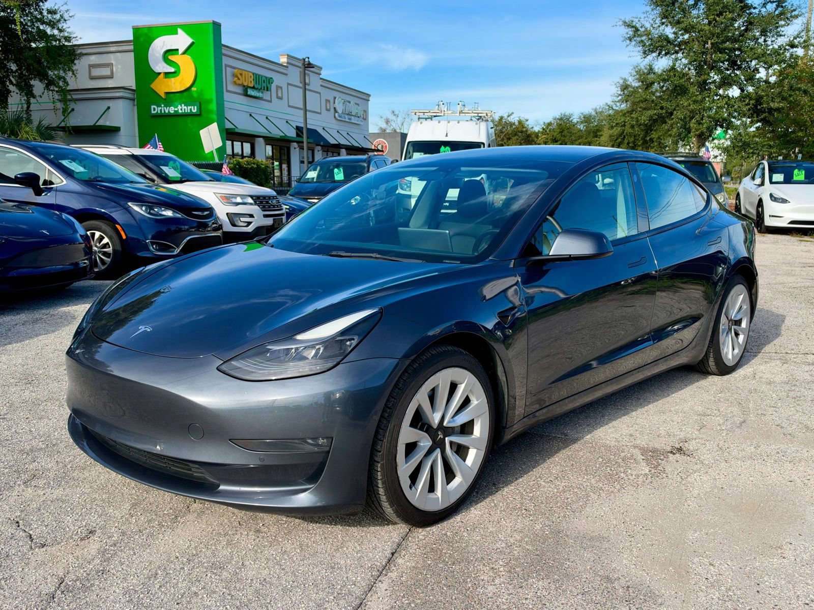 Used 2022 Tesla Model 3 Long Range AWD/4WD image 1