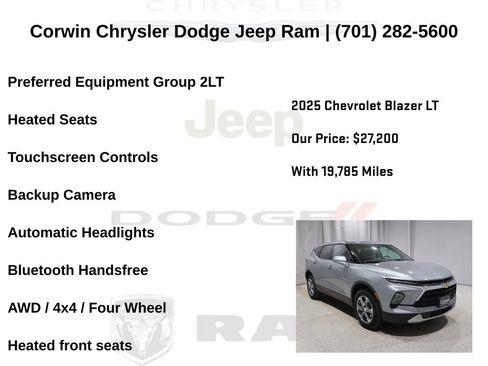 Used 2025 Chevrolet Blazer LT AWD/4WD image 6