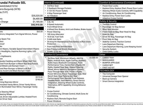 Used 2021 Hyundai Palisade SEL FWD image 7
