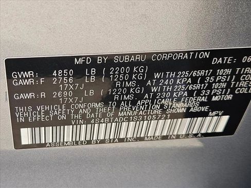 Certified 2025 Subaru Outback Premium image 22