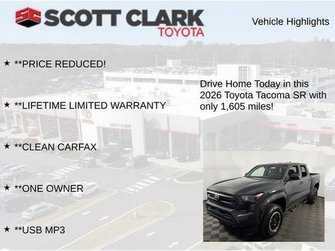 Used 2026 Toyota Tacoma SR image 12