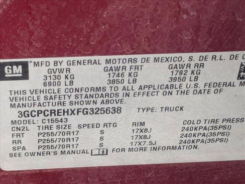 Used 2015 Chevrolet Silverado 1500 LT w/ LT Fleet Convenience Package image 22