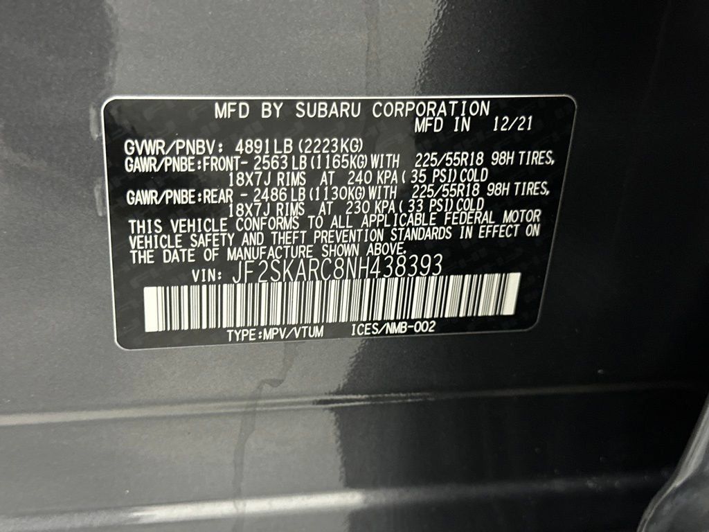Used 2022 Subaru Forester Touring w/ Popular Package #2 AWD/4WD image 39