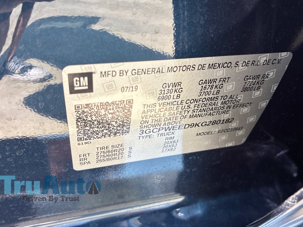 Used 2019 Chevrolet Silverado 1500 LTZ w/ LTZ Plus Package RWD image 23