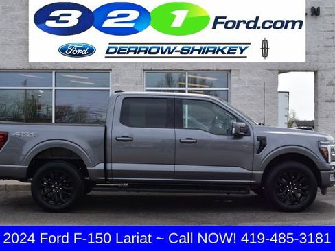 Used 2024 Ford F150 Lariat w/ Equipment Group 502A High image 3