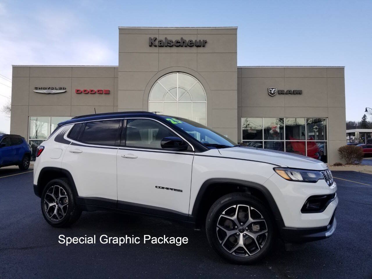 Certified 2025 Jeep Compass Limited w/ Mopar Graphics Package AWD/4WD image 1