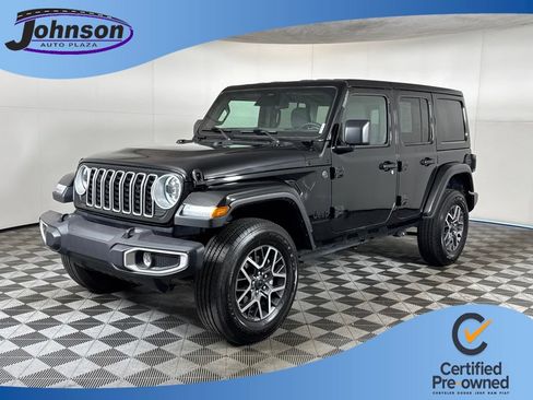 Certified 2025 Jeep Wrangler Unlimited Sahara AWD/4WD image 1
