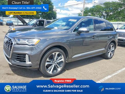 Used 2020 Audi Q7 3.0T Premium Plus w/ Premium Plus Package AWD/4WD image 1