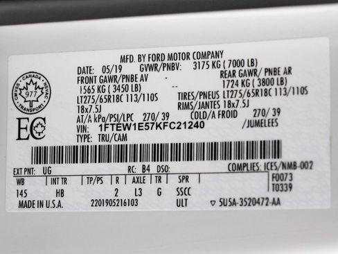 Used 2019 Ford F150 Lariat image 51