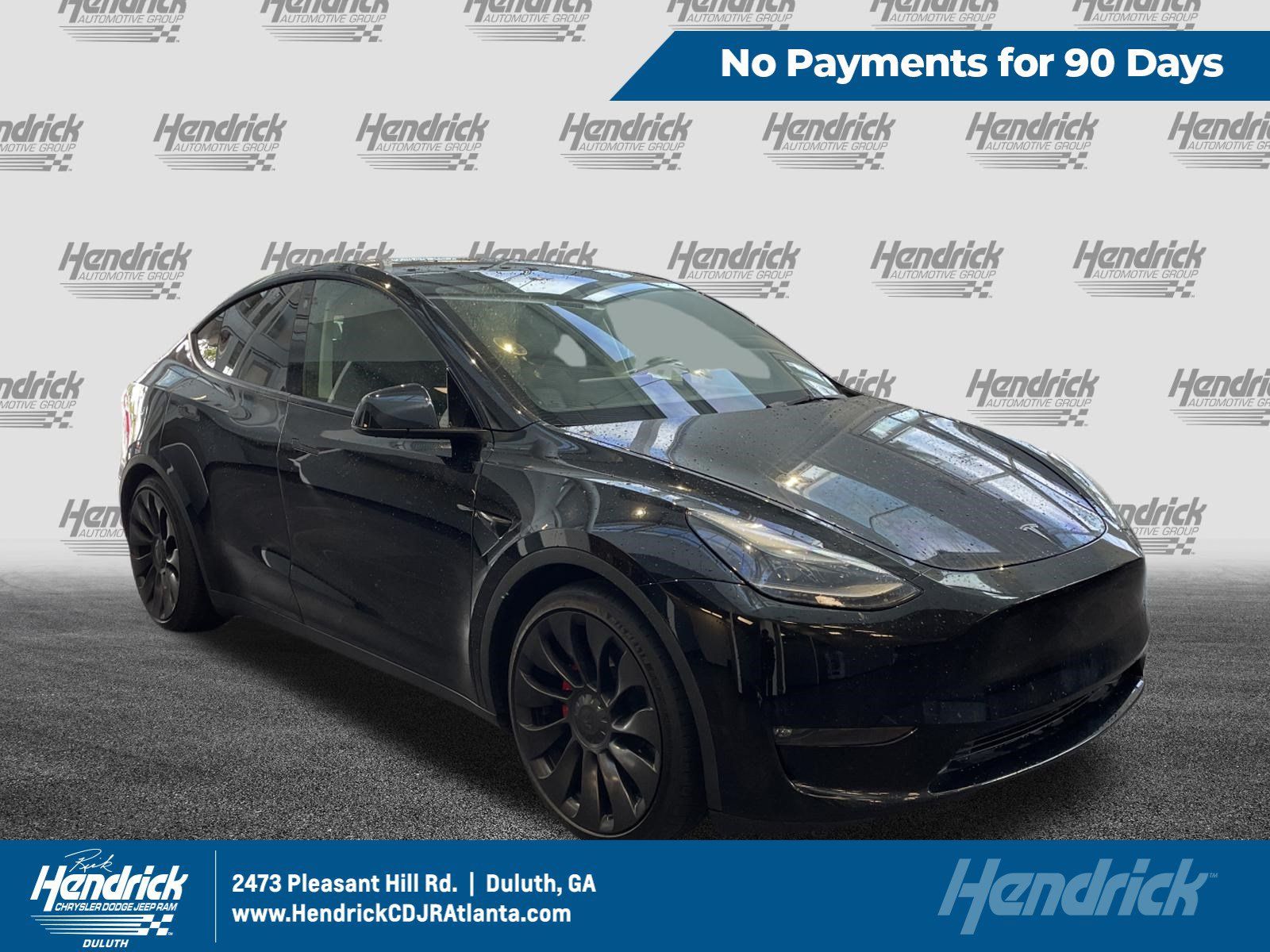 Used 2023 Tesla Model Y Long Range AWD/4WD image 1
