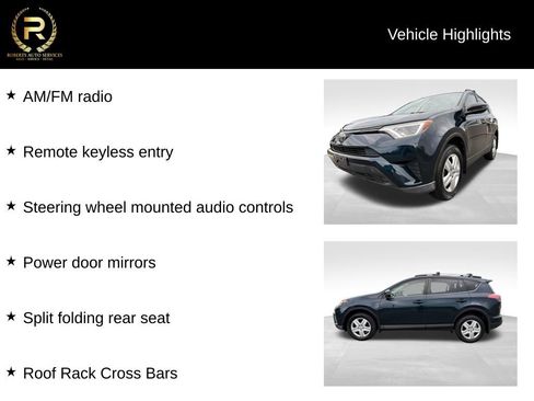 Used 2017 Toyota RAV4 LE w/ All Weather Liner Package AWD/4WD image 9